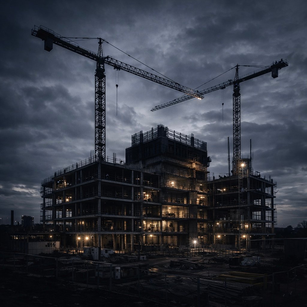 Security and safety standards applied on a construction site